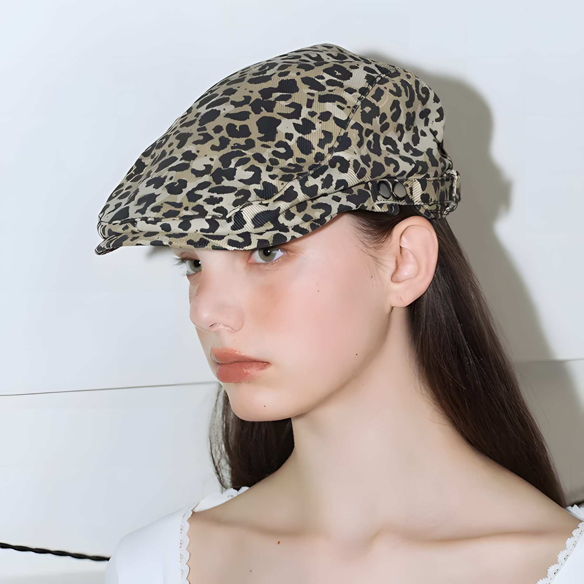 Feline Edge Baker Boy Cap